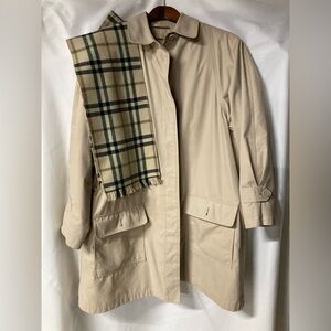 London Fog Classic Tan Trench Coat